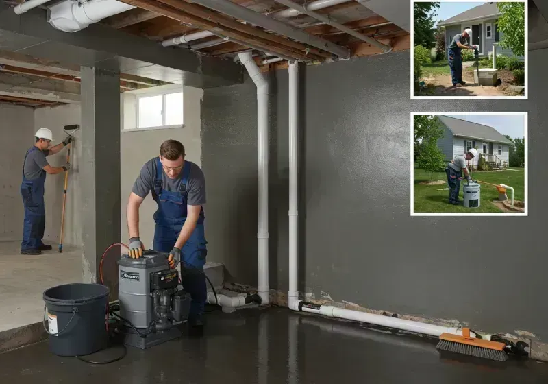 Basement Waterproofing and Flood Prevention process in Carlinville, IL